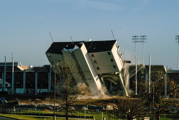 Deacon Tower destruction